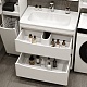 Style Line Мебель для ванной Бергамо Мини 80 белая Люкс антискрейтч Plus – фотография-40